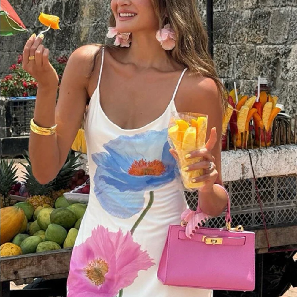 Camryn | Spaghetti Strap Floral Mini Dress